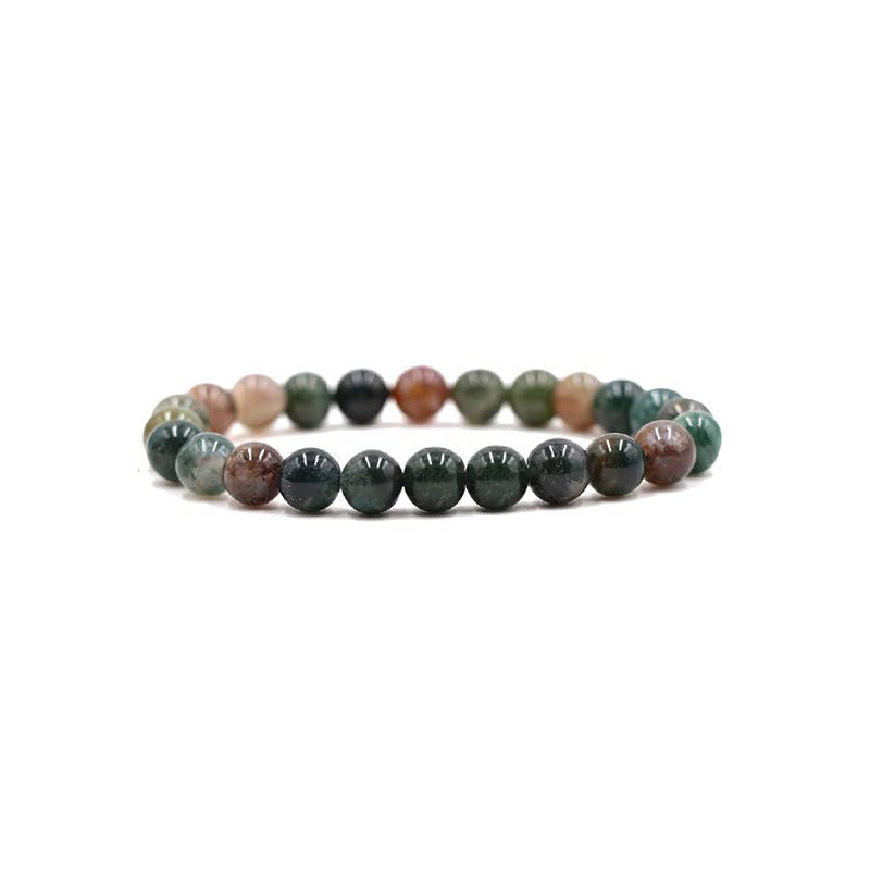 8mm Tigereye Iron Ore Men's And Women's Outdoor Yoga Stretch Bracelet Beads Agate Bracelet