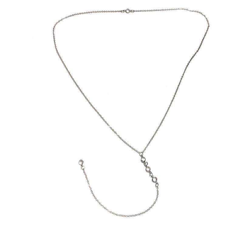 Jewelry Fashion Simple Water Drop Back Chain