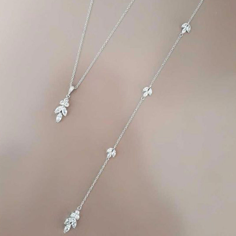 Back Chain Body Chain Bridal Jewelry Simple