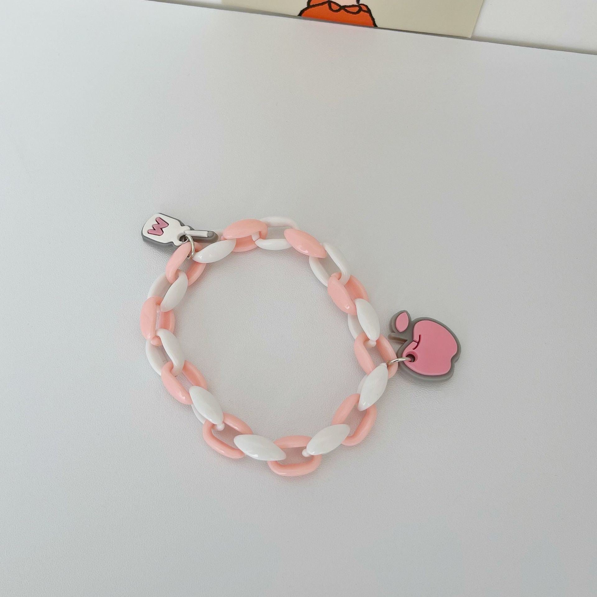 Schoolgirl's Soft Cute Gummy Bear Bracelet