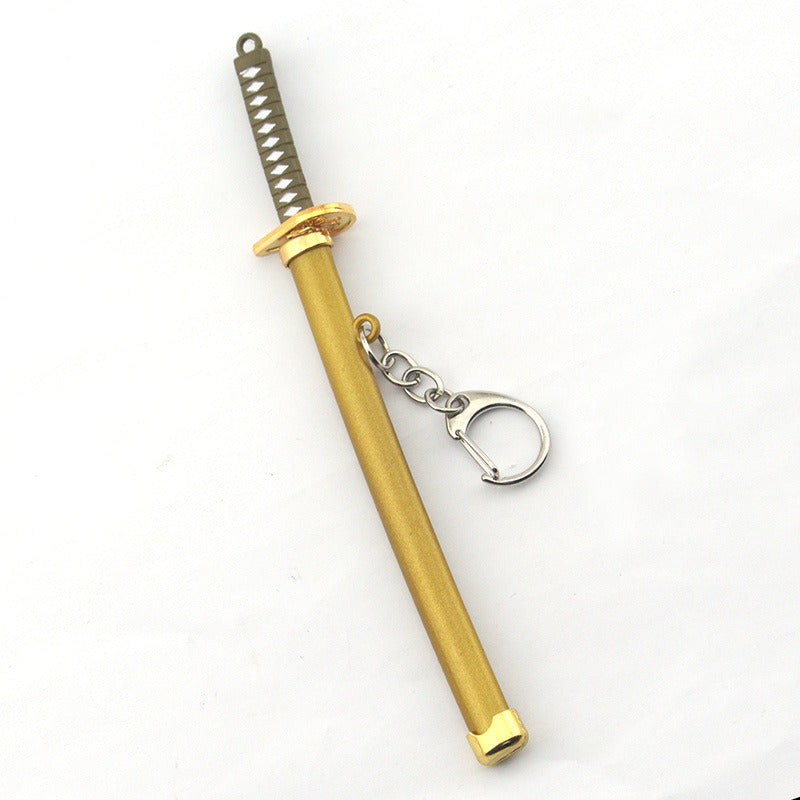 Fashion Sword Model Alloy Keychain Pendant