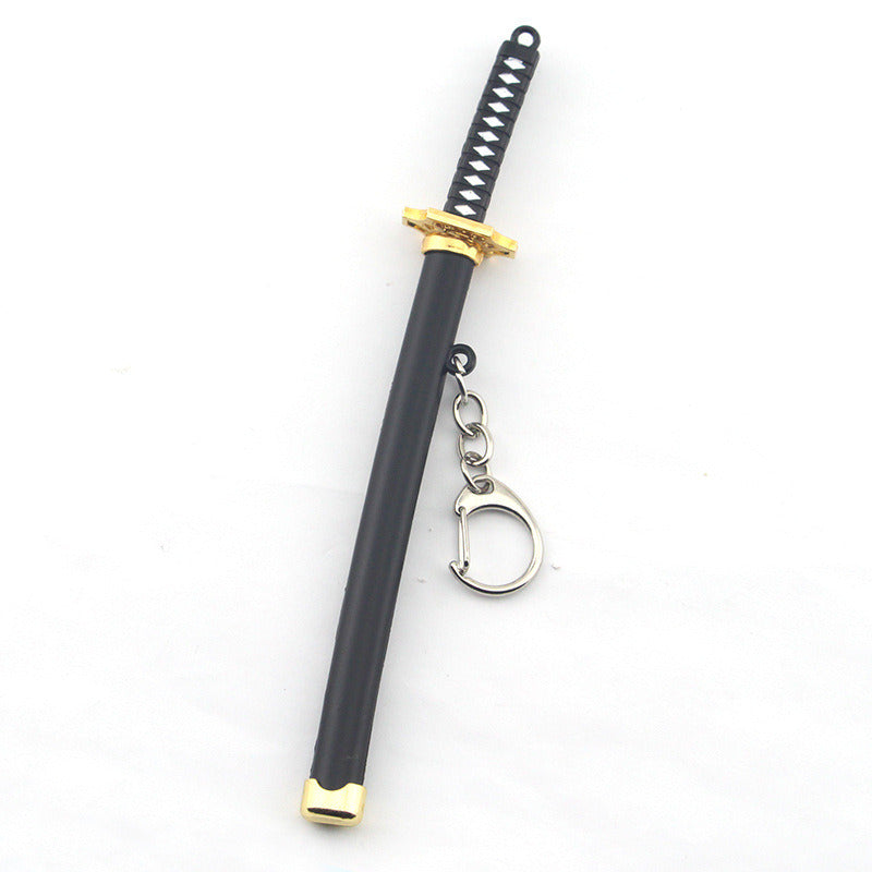 Fashion Sword Model Alloy Keychain Pendant