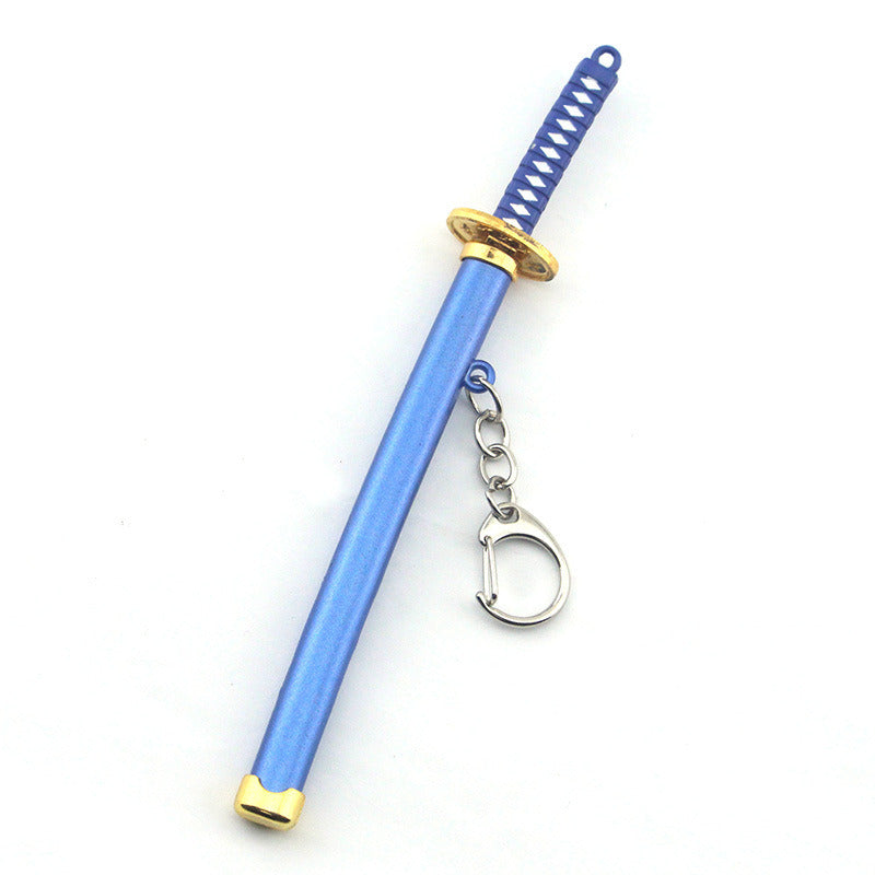 Fashion Sword Model Alloy Keychain Pendant