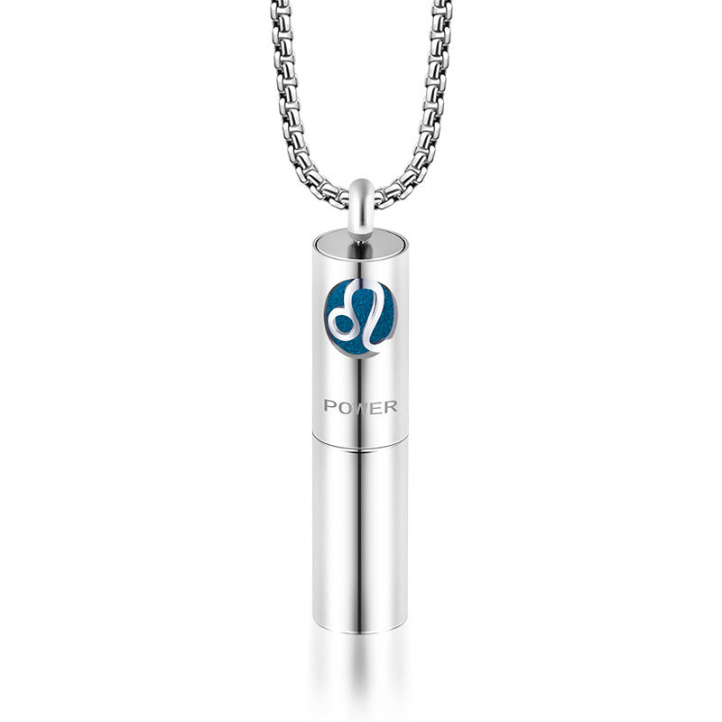 Aromatherapy Pendant Stainless Steel Perfume Necklace