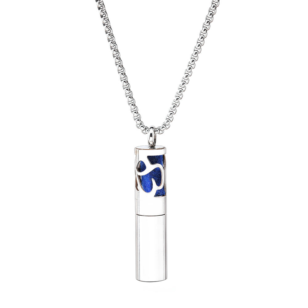 Aromatherapy Pendant Stainless Steel Perfume Necklace