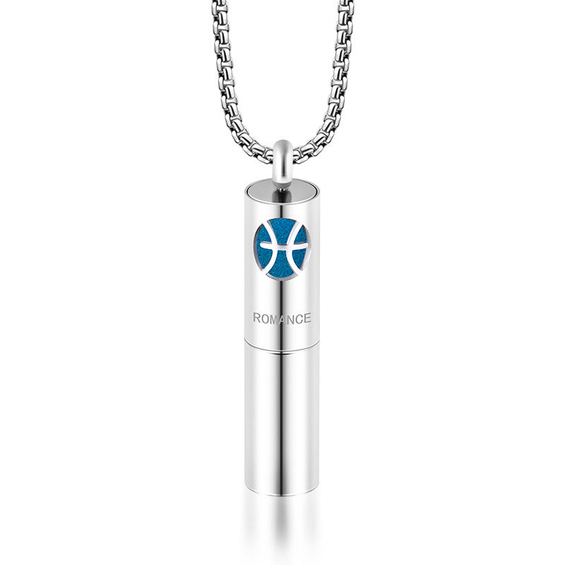 Aromatherapy Pendant Stainless Steel Perfume Necklace