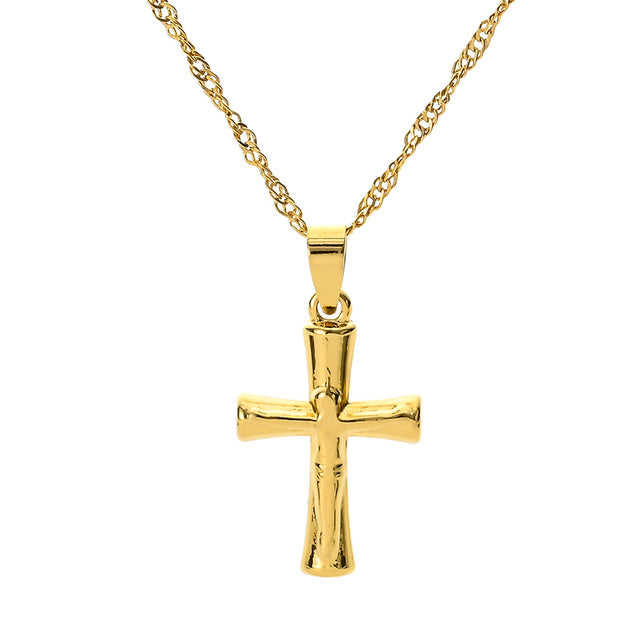 Fashion Cross Chain Necklace Women Neckwear