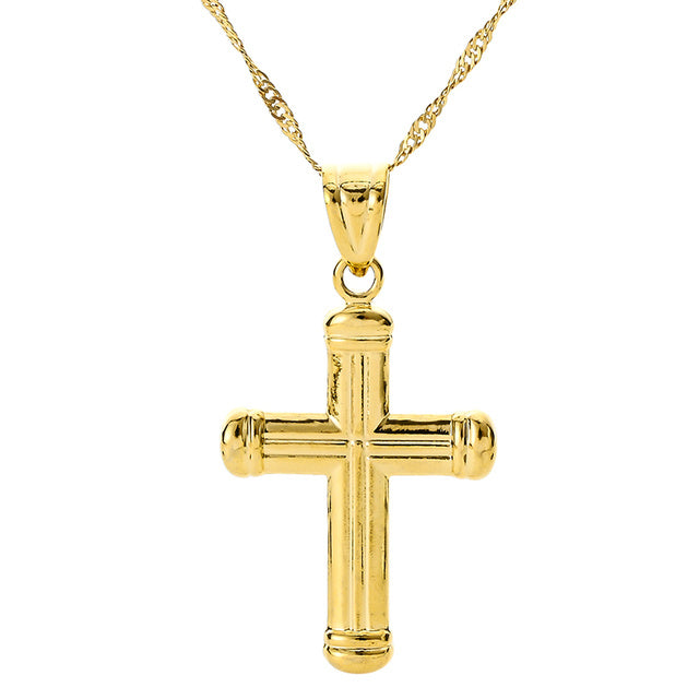 Fashion Cross Chain Necklace Women Neckwear