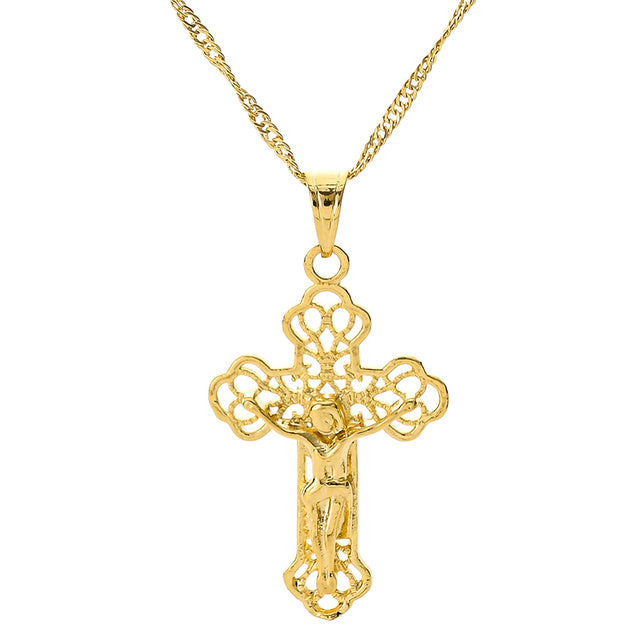 Fashion Cross Chain Necklace Women Neckwear