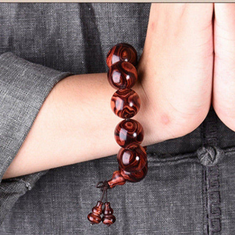 Huanghua Pear Hand String Wen Play Buddha Beads