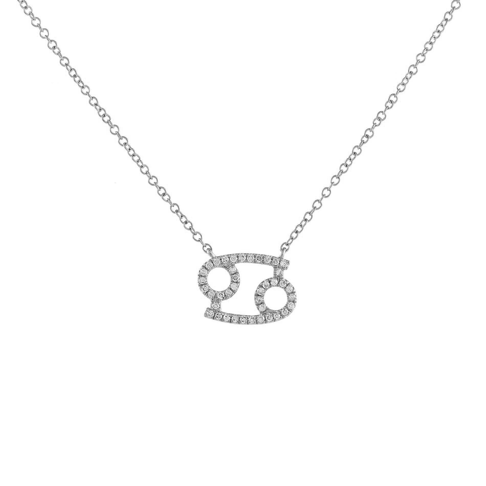 Fashion Simple Zodiac Zircon Necklace Set