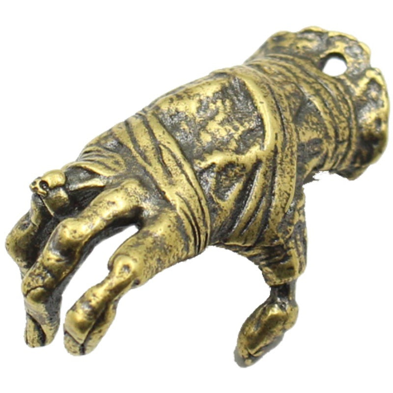 Pure Brass Personality Creative Car Keychain Pendant
