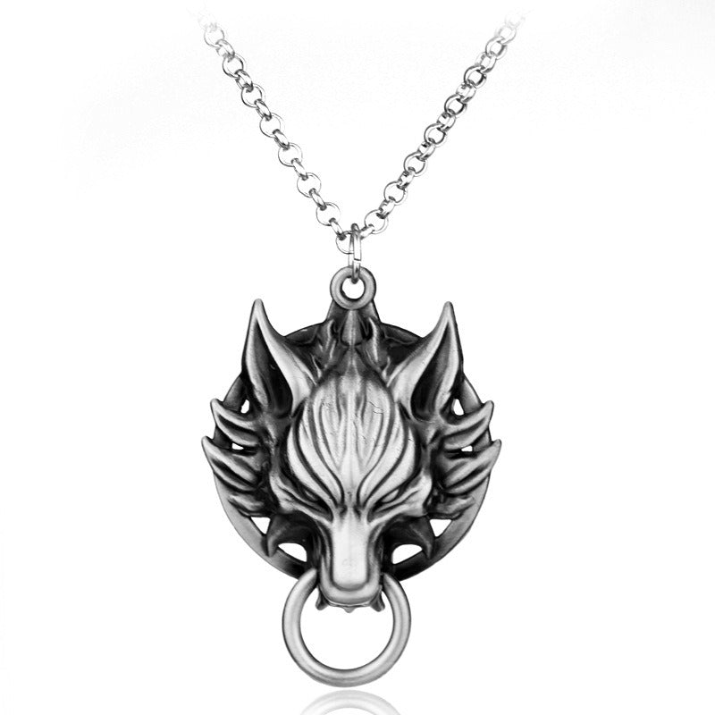 Men's And Women's Fashion Geometric Alloy Pendant Necklace