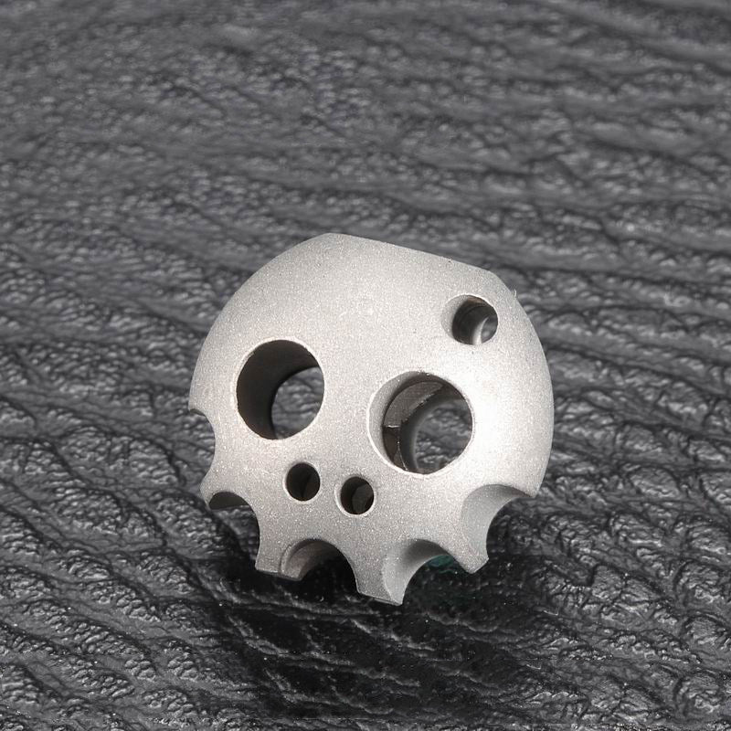 Titanium Bucktooth Skull Pendant Knife Pendant