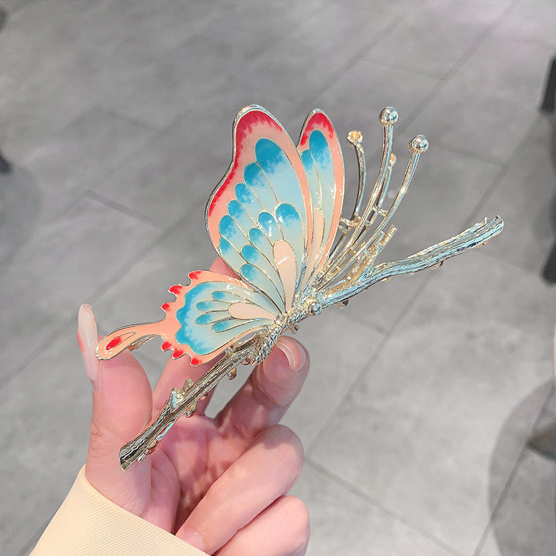 Branch Butterfly Grab Clip Super Fairy Niche Design