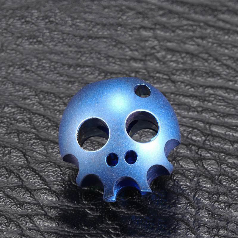 Titanium Bucktooth Skull Pendant Knife Pendant