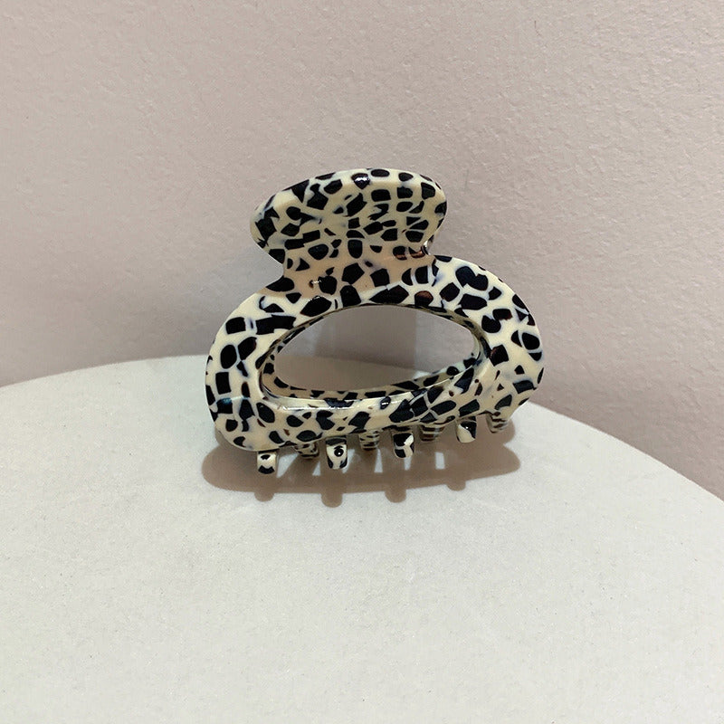 Hair Accessories Retro Leopard Point Temperament Tortoiseshell Cute