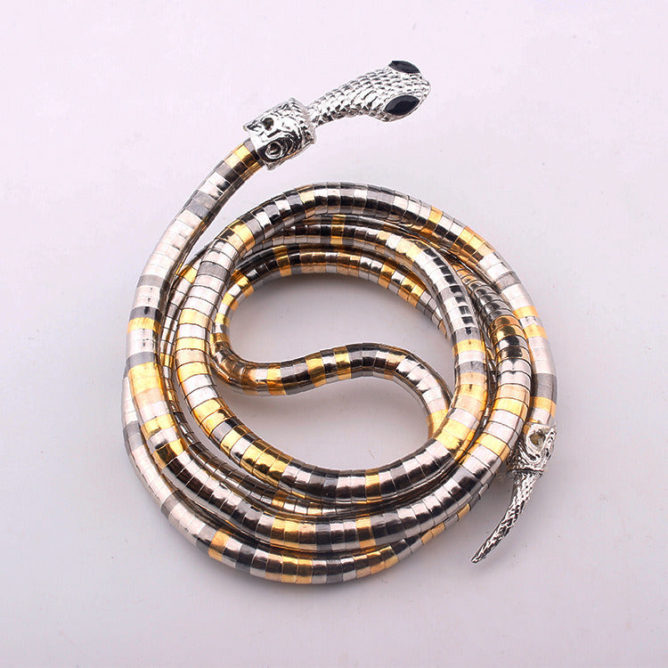 Collar Alloy Necklace Snake Bracelet Necklace