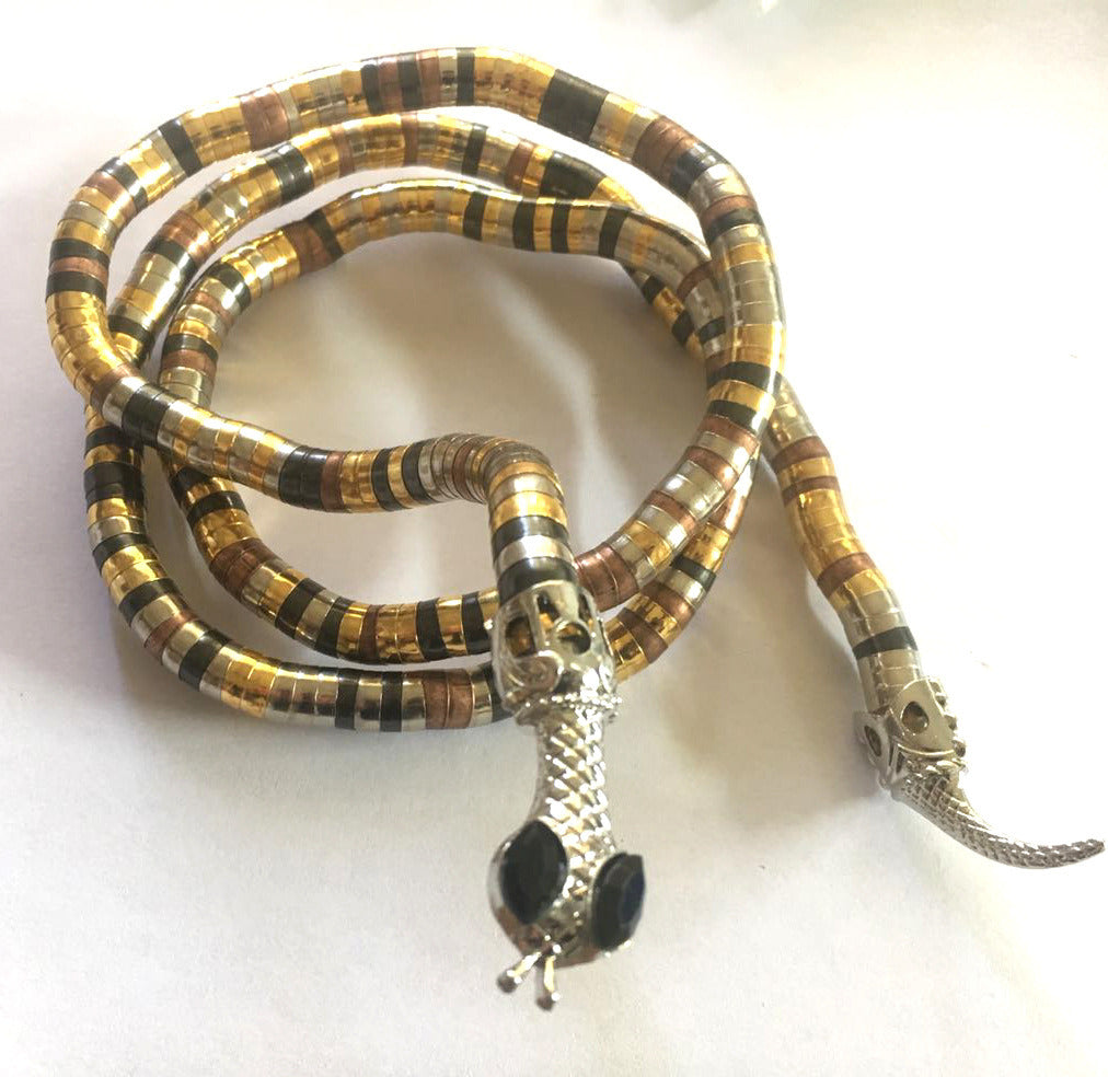 Collar Alloy Necklace Snake Bracelet Necklace