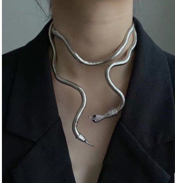 Collar Alloy Necklace Snake Bracelet Necklace