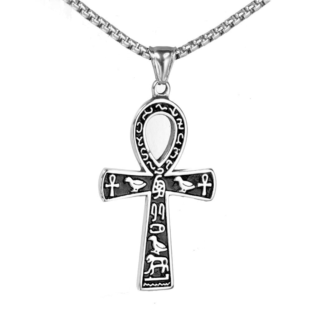 Fashion Hip Hop Personality Cross Men's Pendant