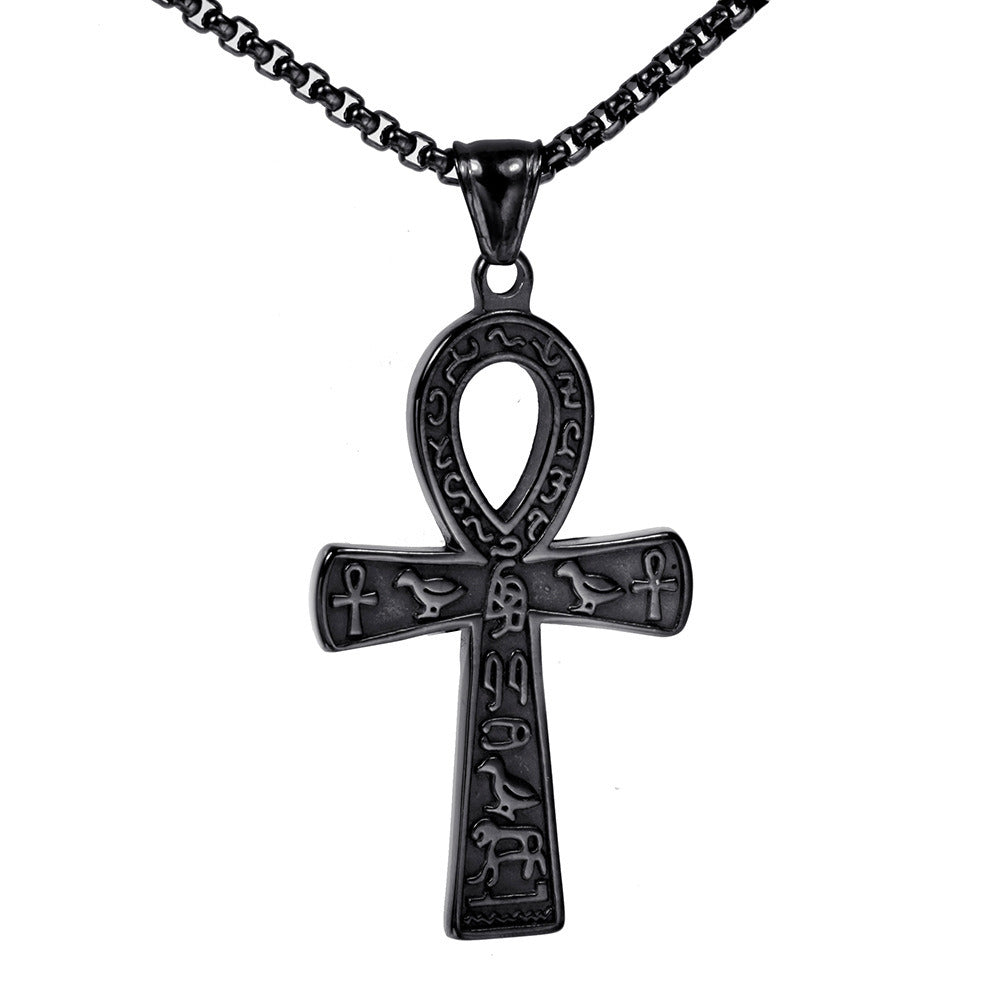 Fashion Hip Hop Personality Cross Men's Pendant