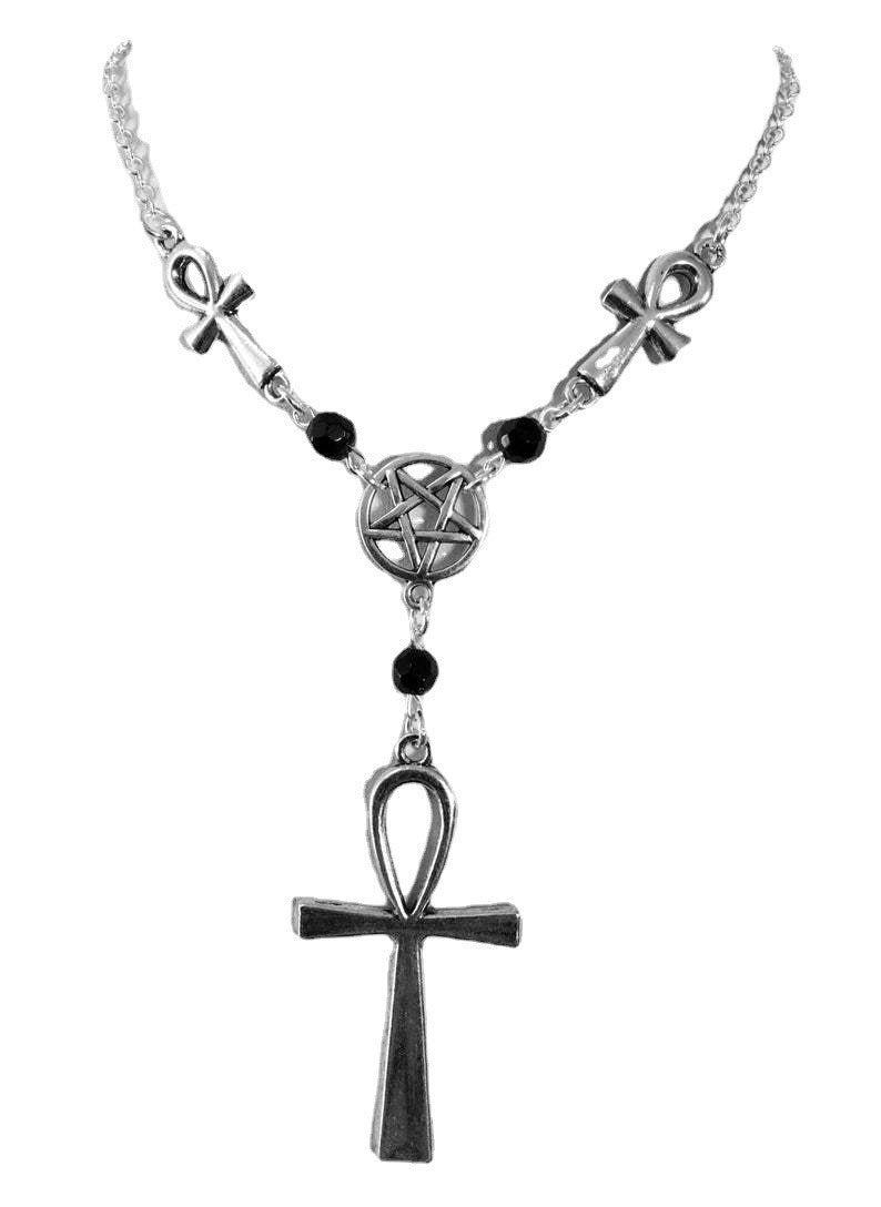 Fashion Personality Retro Hipster Pentagram Necklace