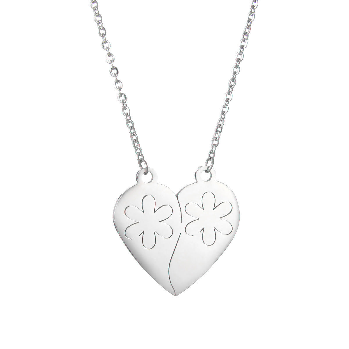 Popular New Couple Necklace Love Double Spell