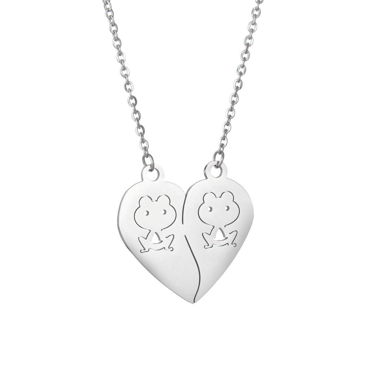 Popular New Couple Necklace Love Double Spell