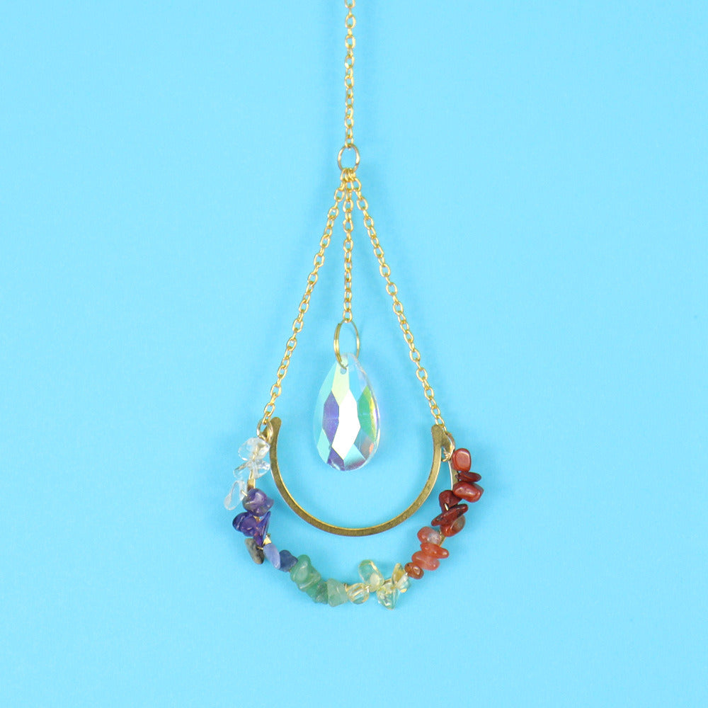 Crystal Moon Water Drop Pendant Lighting Pendant Crystal Accessories