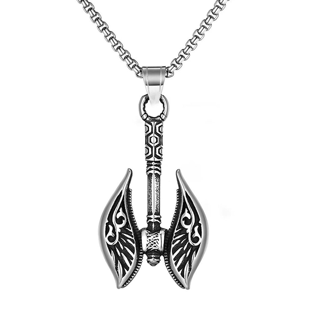 Men's And Women's Fashion Creative Stainless Steel Pendant Necklace