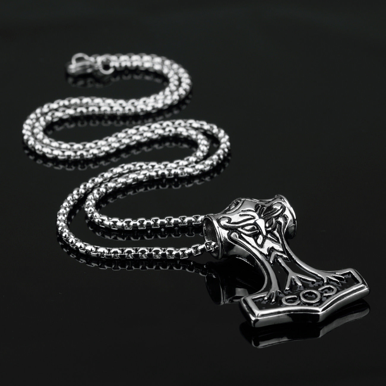 Domineering Men's Titanium Steel Necklace Cool Gift