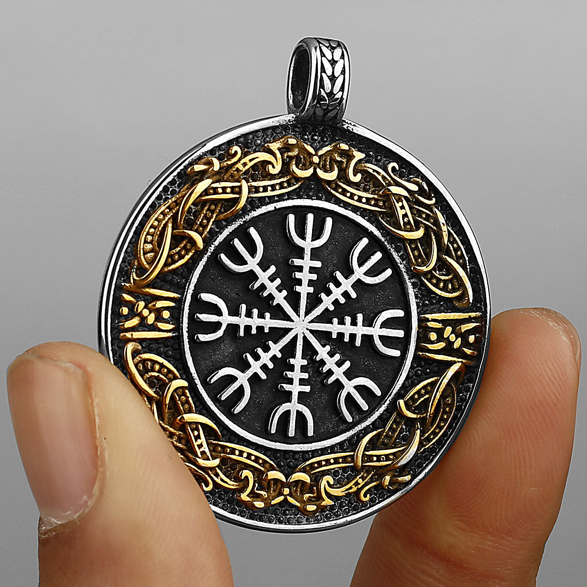 Men's Fashion Necklace Personality Punk Pendant