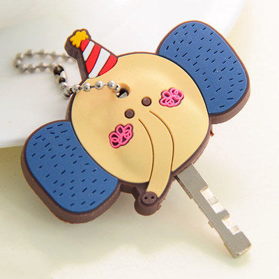 Creative Cute Silicone Cartoon Buckle Chain