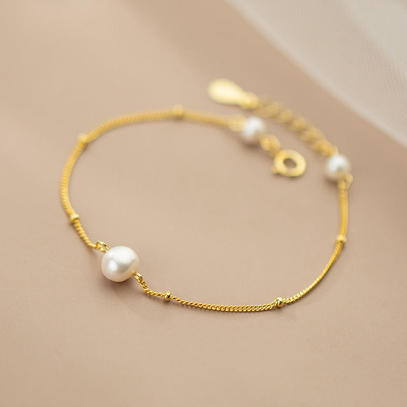 Pearl Bracelet Korean Version Of Simple Spacing