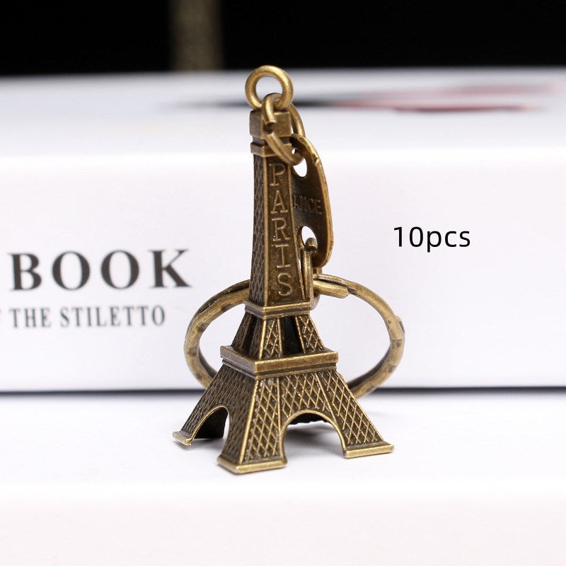 Vintage Paris Eiffel Tower Keychain