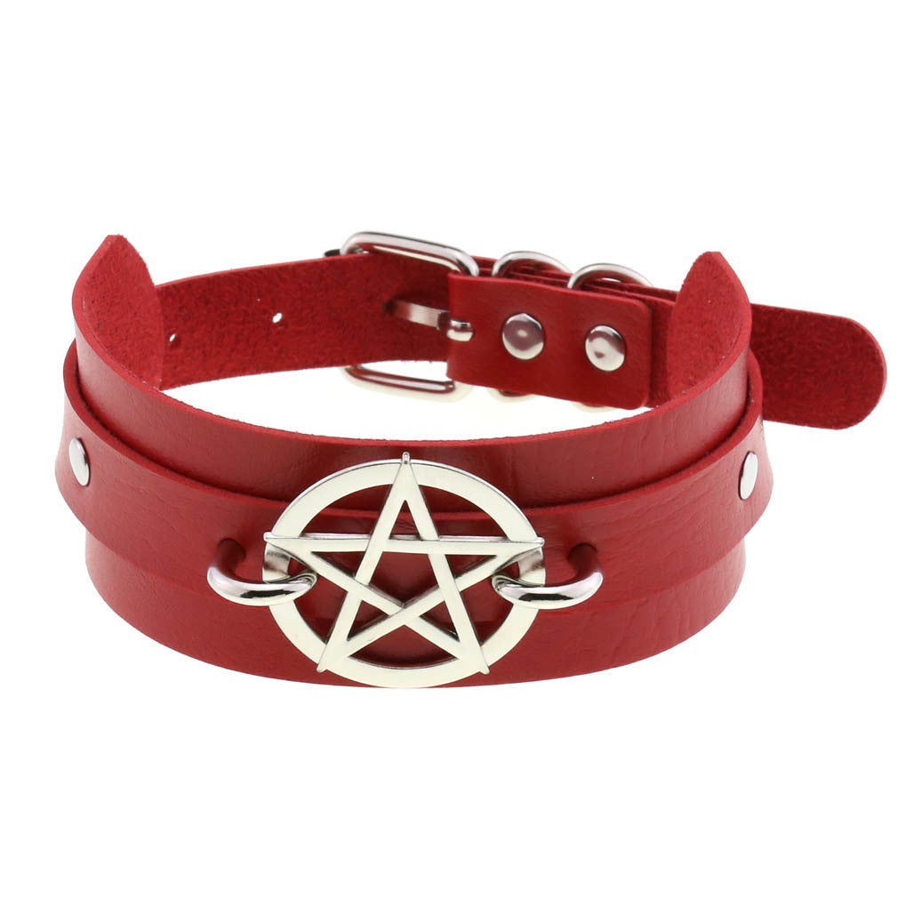 Sexy Double Pentagram Necklace Cover