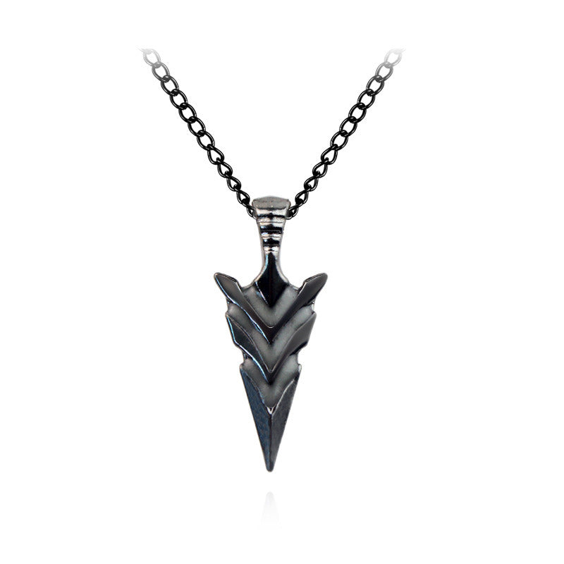 Chain Arrow Shape Pendant Personality Jewelry