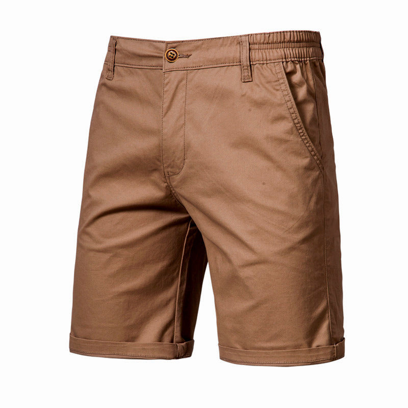 Men's Shorts Casual Classic Summer Beach Shorts with Elastic Waist and Pockets