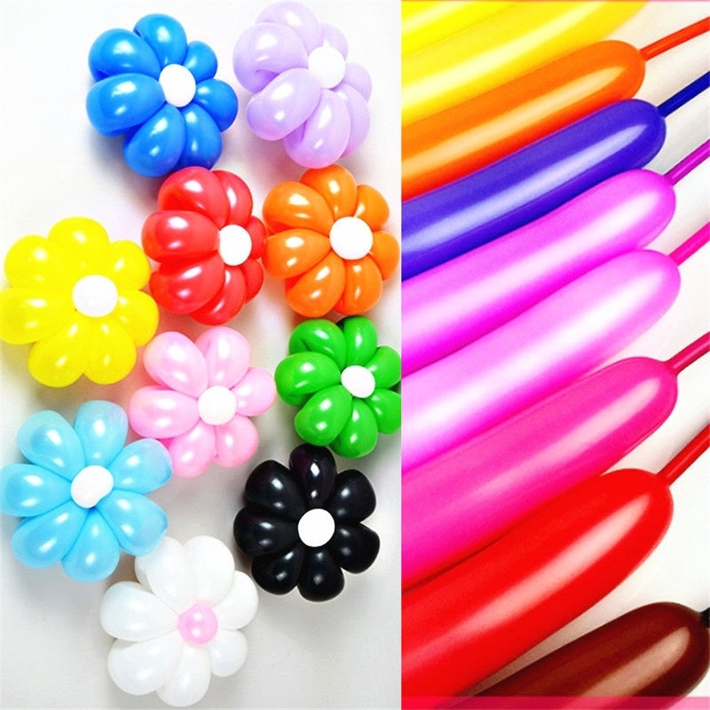 100pcs 260Q Balloons Thicken Latex Twisting Modelling Long Magic Balloons