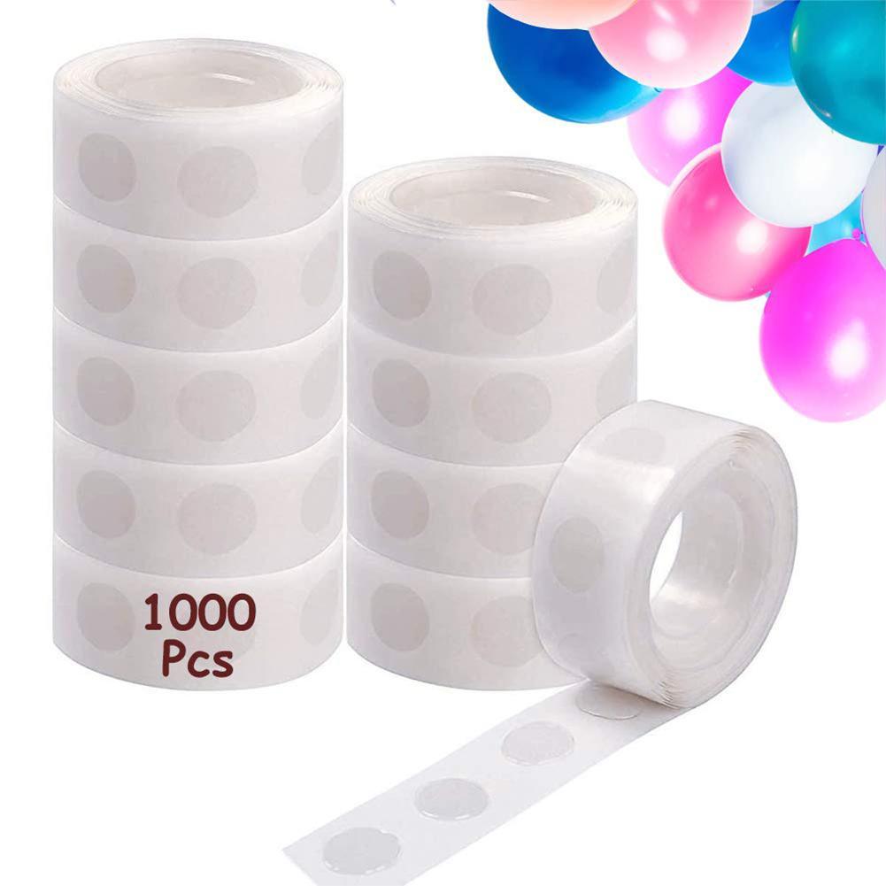 1 Roll Double-sided Adhesive Dots Transparent Removable Balloon Adhesive Tape Glue For Diy Craft Wedding Birthday Party Decor