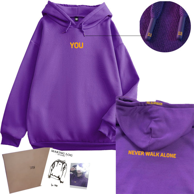 2022 New Kpop Hoodie Sweatshirt Women Men Bangtan Boys J-HOPE Suga Rm Jimin Unisex Y2K Pullovers Casual Hip Hop Clothing