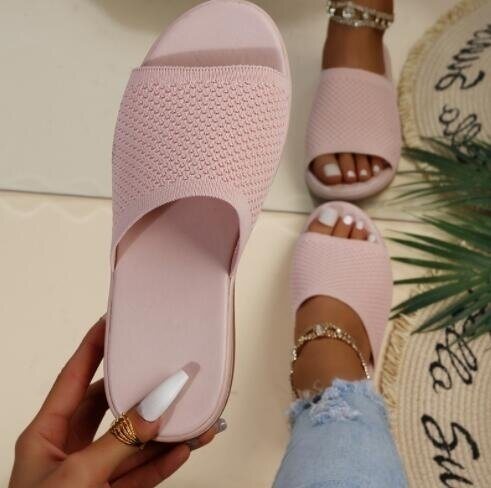 Open Flat Sandals Slippe Shoes