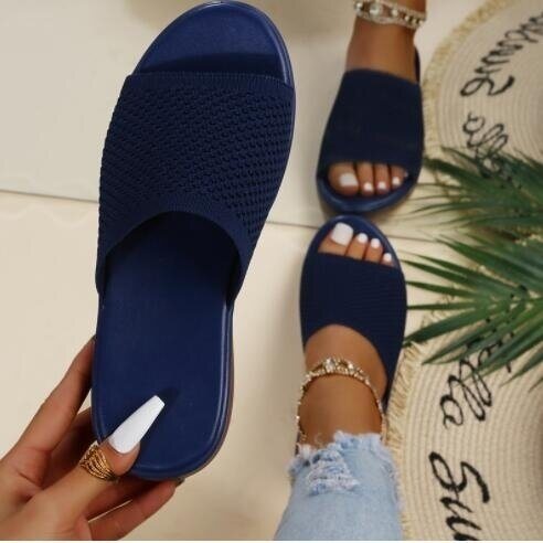 Open Flat Sandals Slippe Shoes