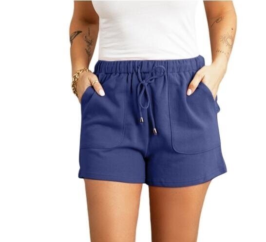 Comfy Drawstring Casual Elastic Waist Shorts