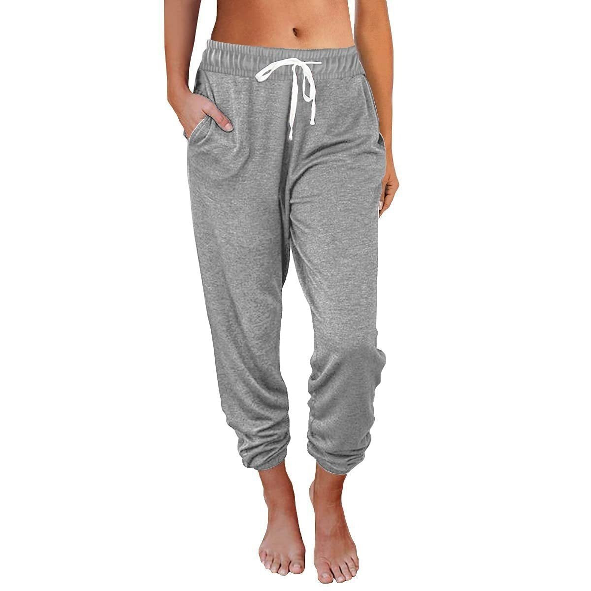 Casual Loose High Sweatpants Waist Pants