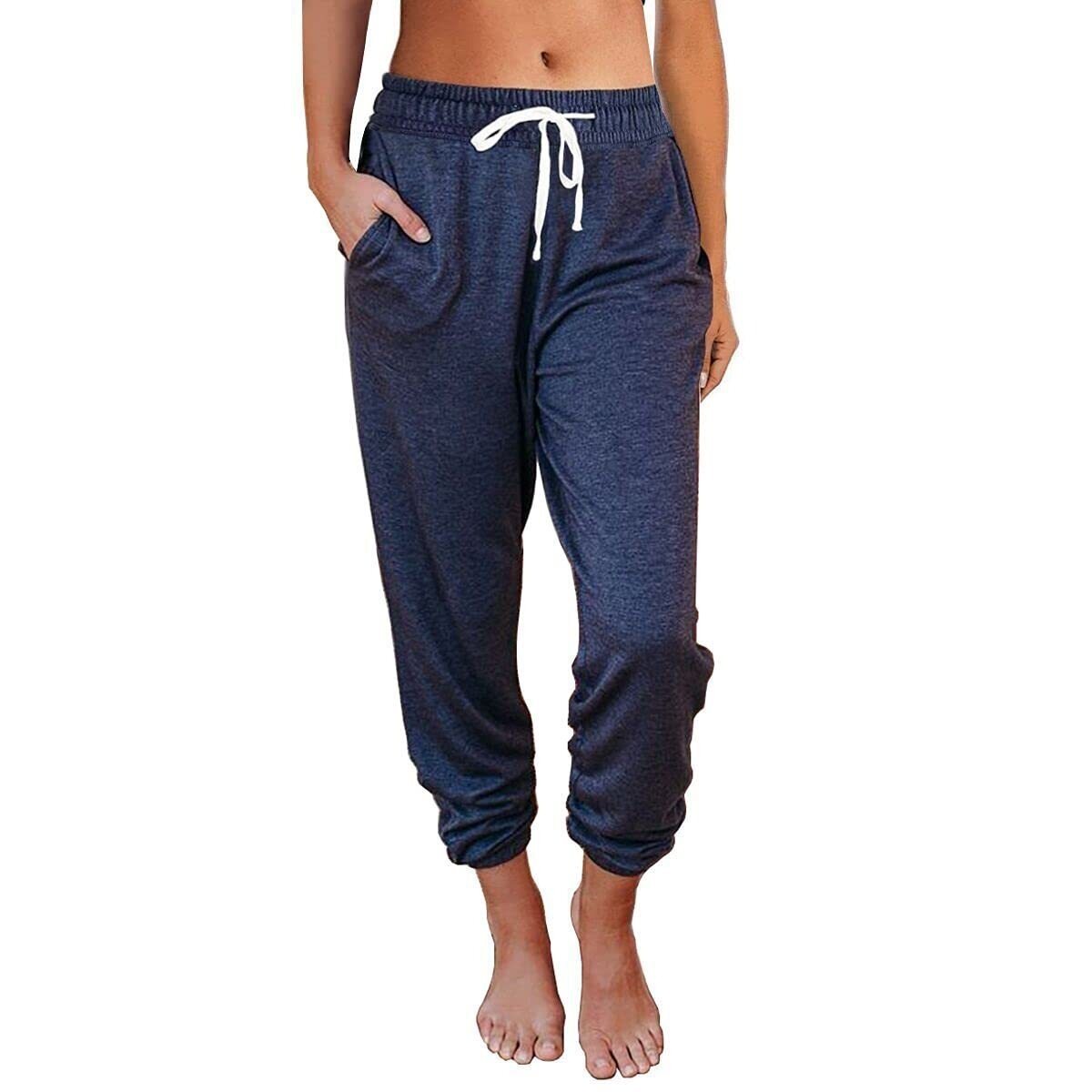 Casual Loose High Sweatpants Waist Pants