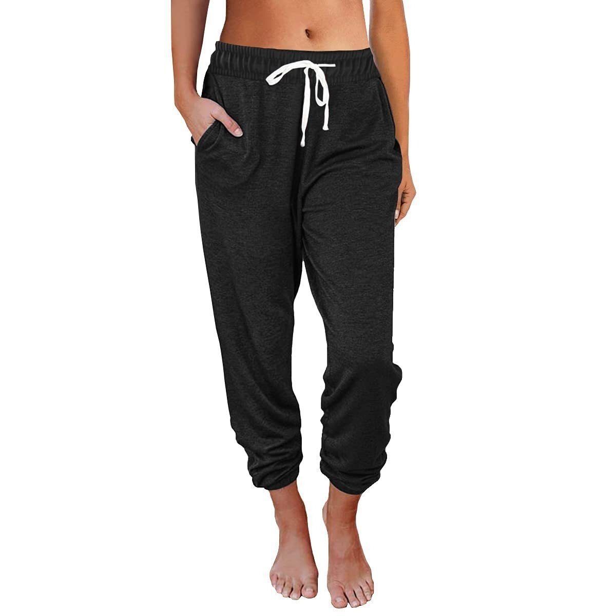 Casual Loose High Sweatpants Waist Pants