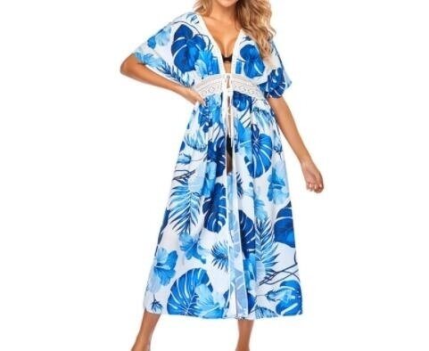 Long Cover Up Maxi Beach Dress