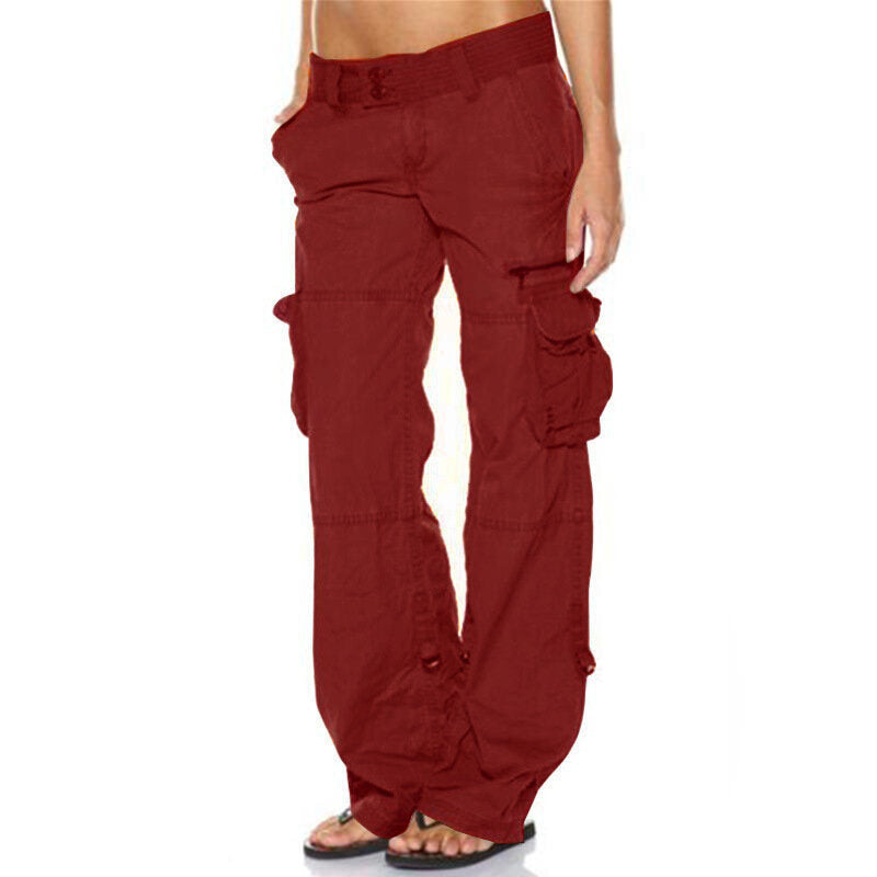 Women's Cargo Work Pants with Pocket